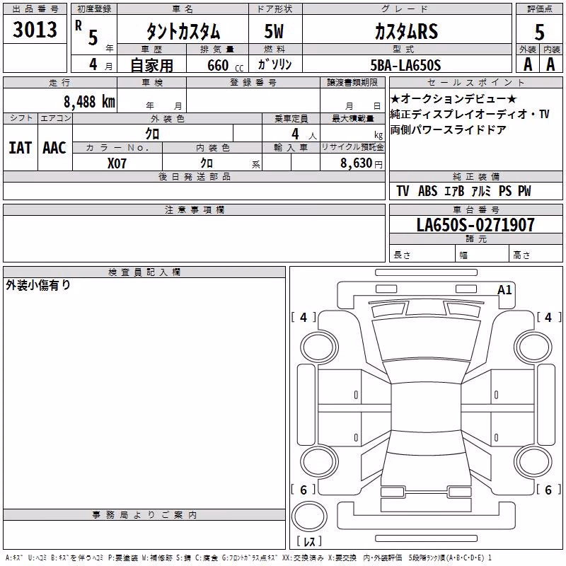 DAIHATSU TANTO