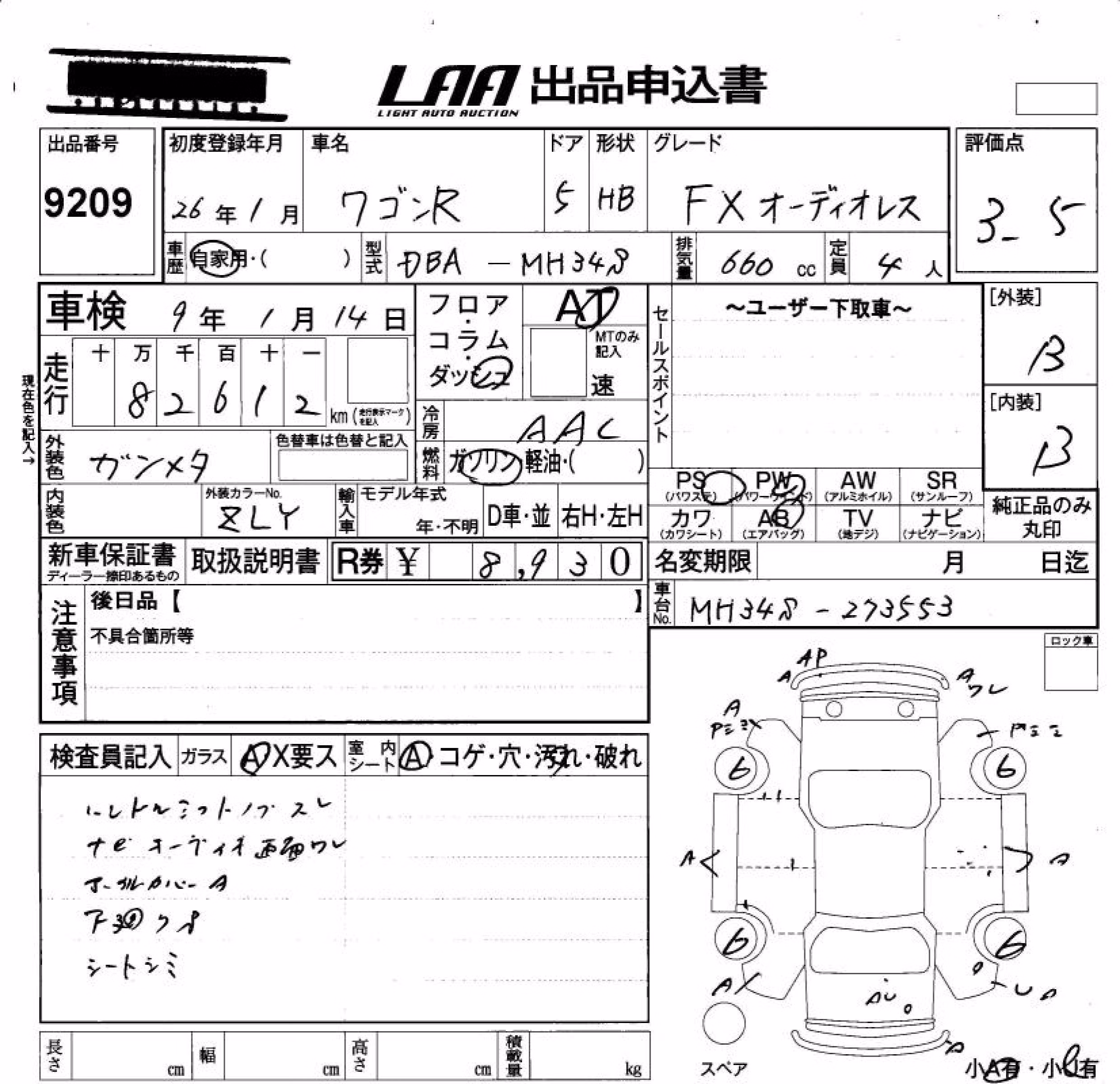 SUZUKI WAGON R