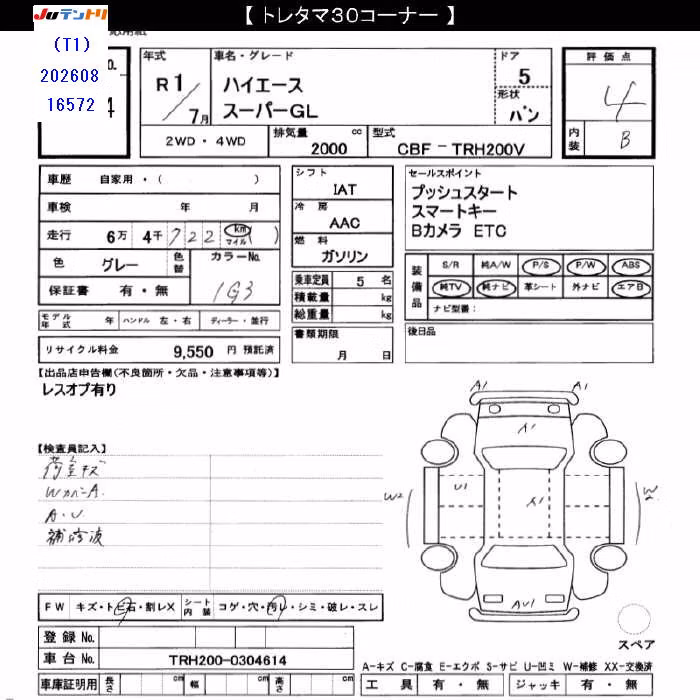 TOYOTA REGIUS ACE