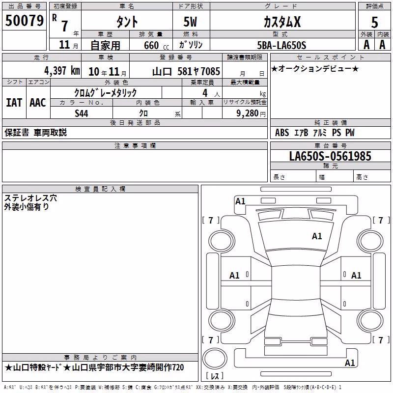 DAIHATSU TANTO