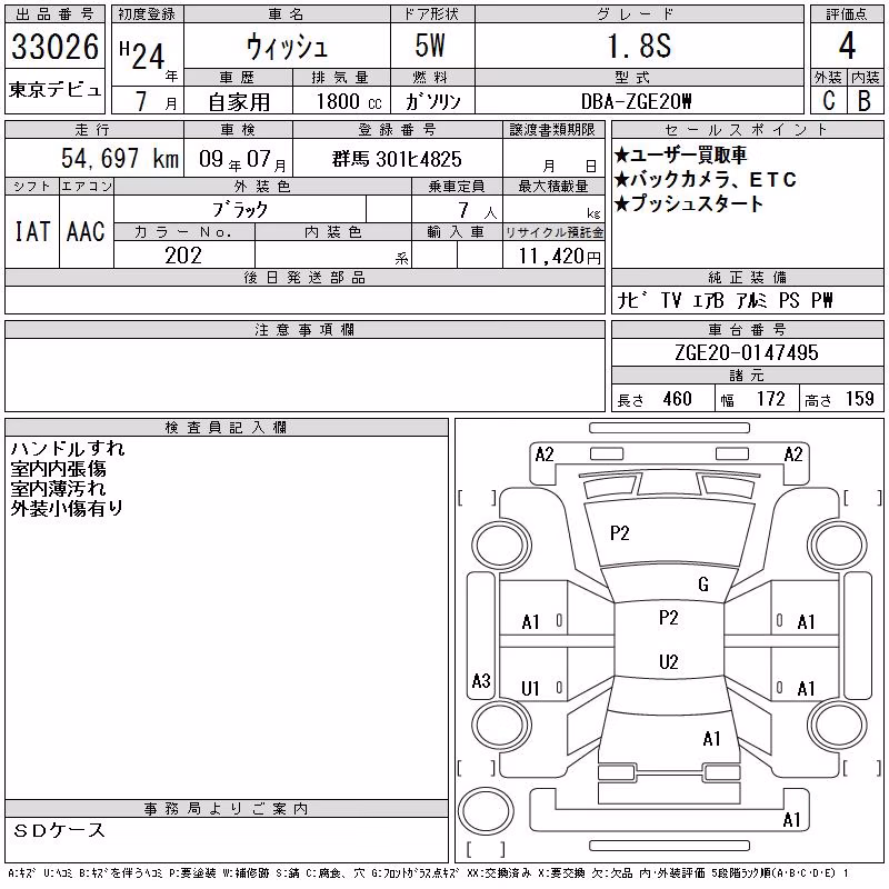 TOYOTA WISH
