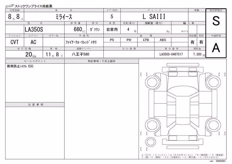 DAIHATSU MIRA E:S