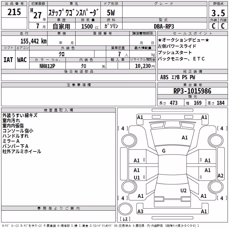HONDA STEPWGN