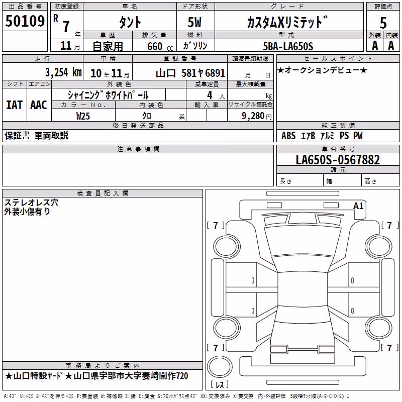 DAIHATSU TANTO