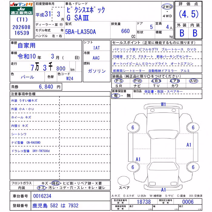 TOYOTA PIXIS EPOCH