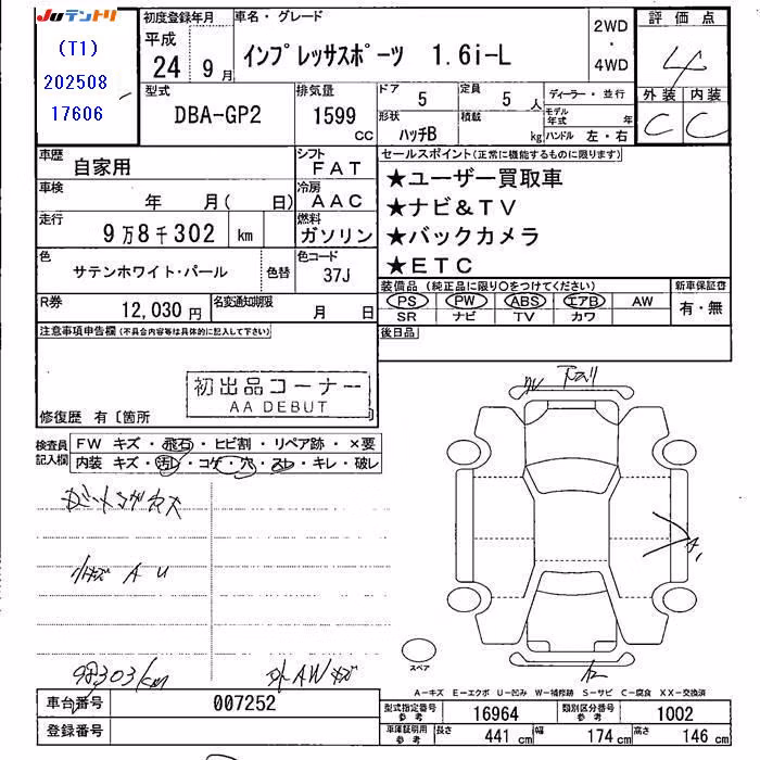 SUBARU IMPREZA