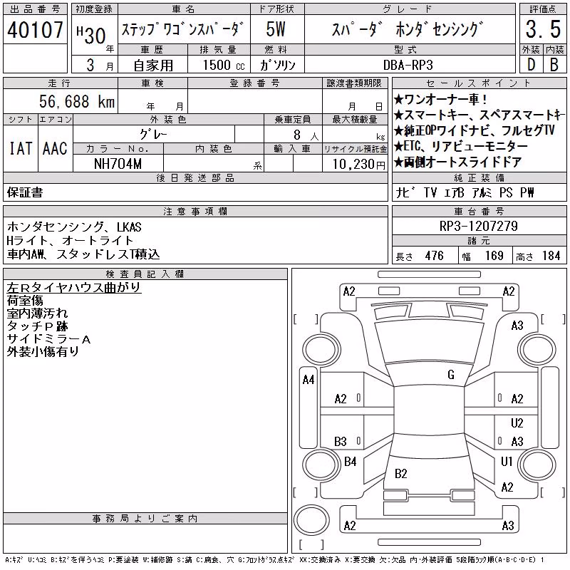 HONDA STEPWGN