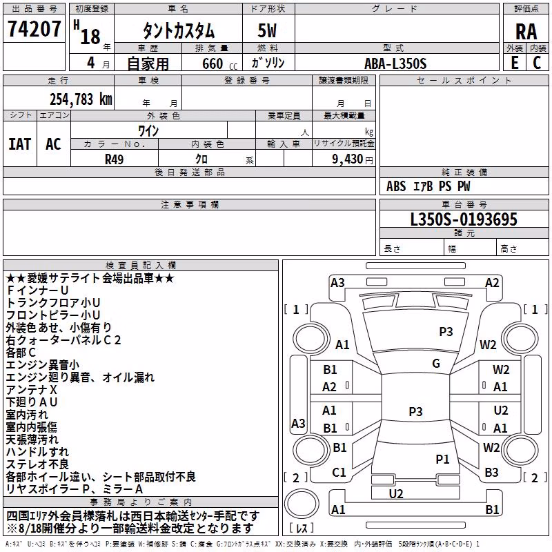 DAIHATSU TANTO