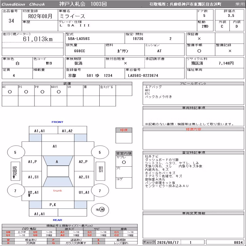DAIHATSU MIRA E:S