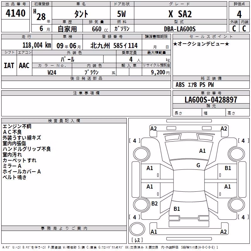 DAIHATSU TANTO
