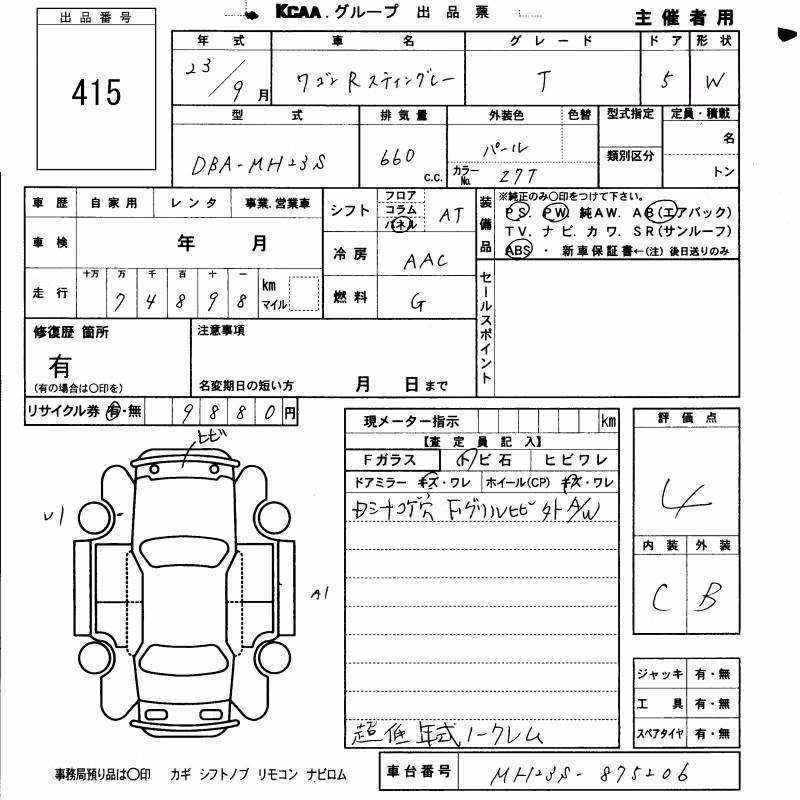 SUZUKI WAGON R