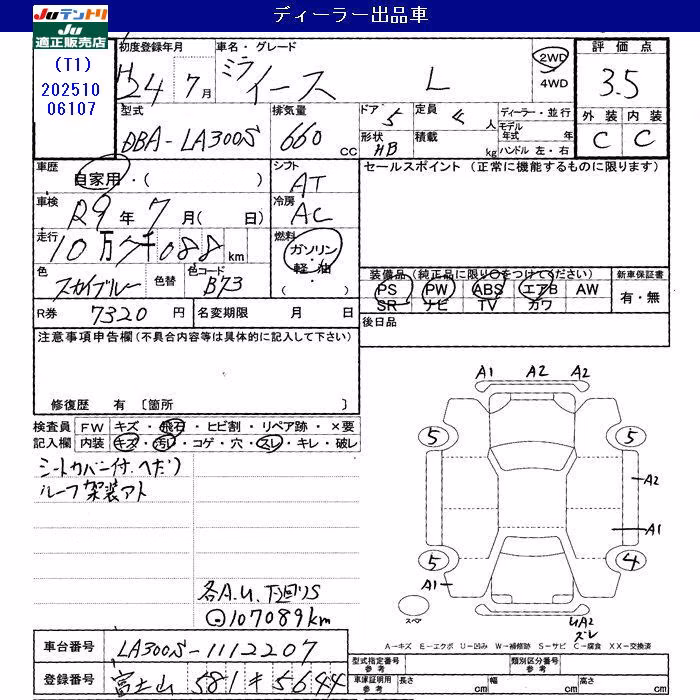 DAIHATSU MIRA E:S