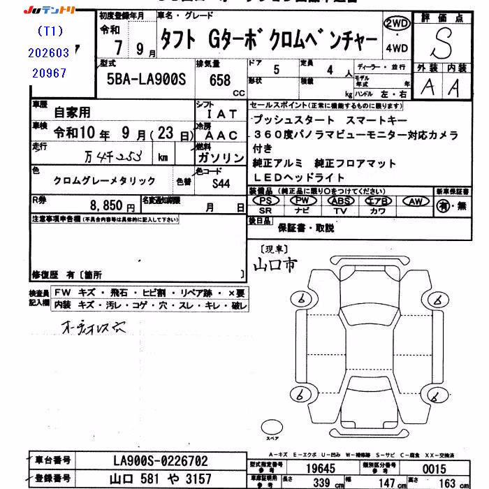 DAIHATSU TAFT