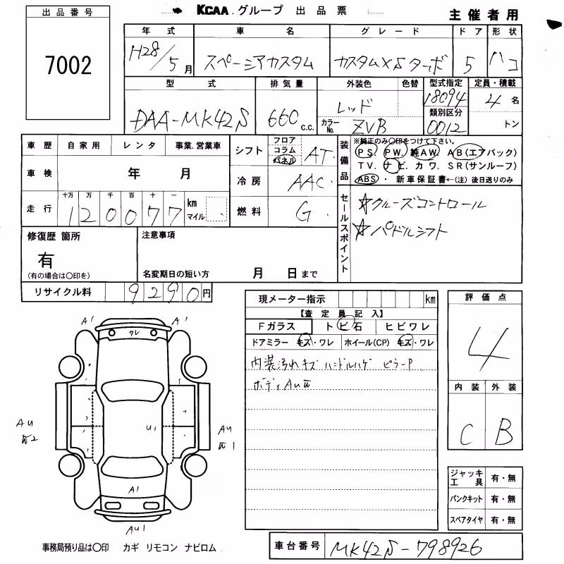 SUZUKI SPACIA