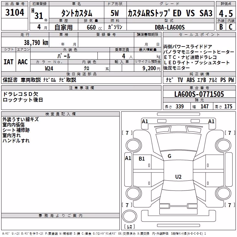 DAIHATSU TANTO