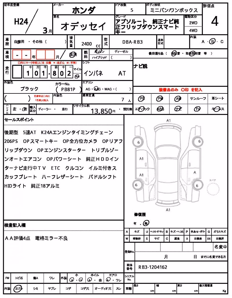 HONDA ODYSSEY