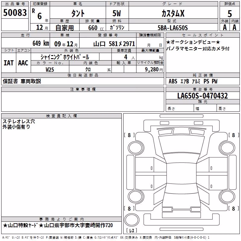 DAIHATSU TANTO