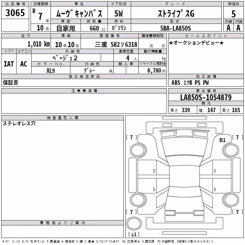 DAIHATSU MOVE CANBUS