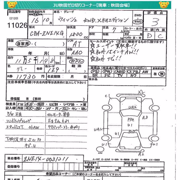 TOYOTA WISH