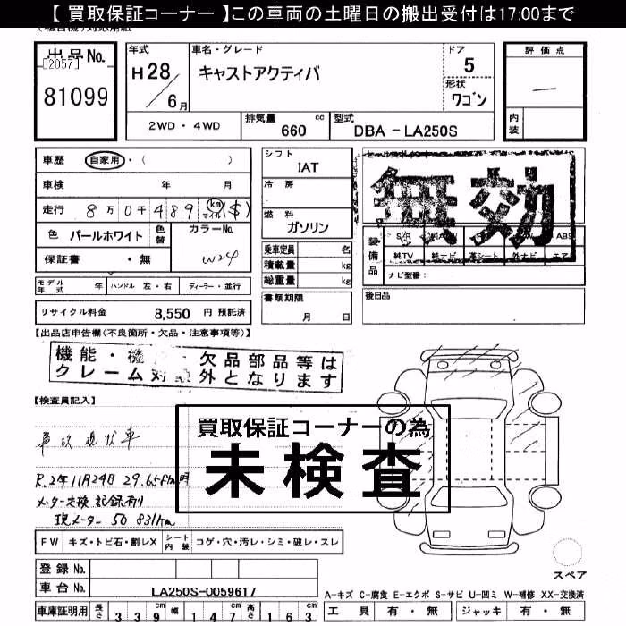 DAIHATSU CAST