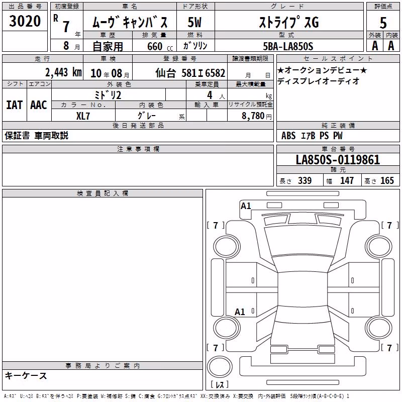 DAIHATSU MOVE CANBUS