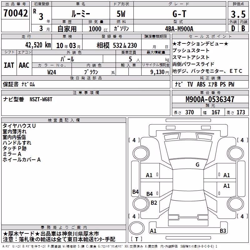 TOYOTA ROOMY