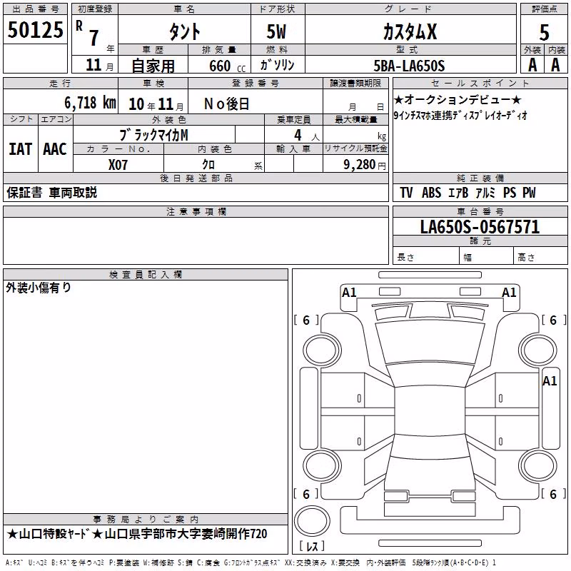 DAIHATSU TANTO