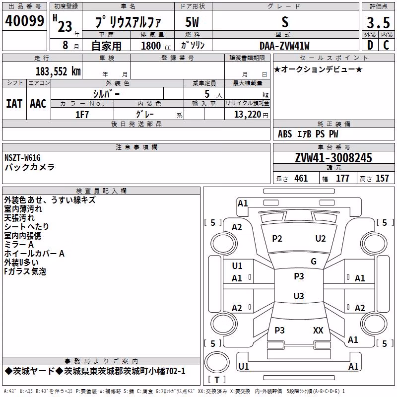 TOYOTA PRIUS ALPHA