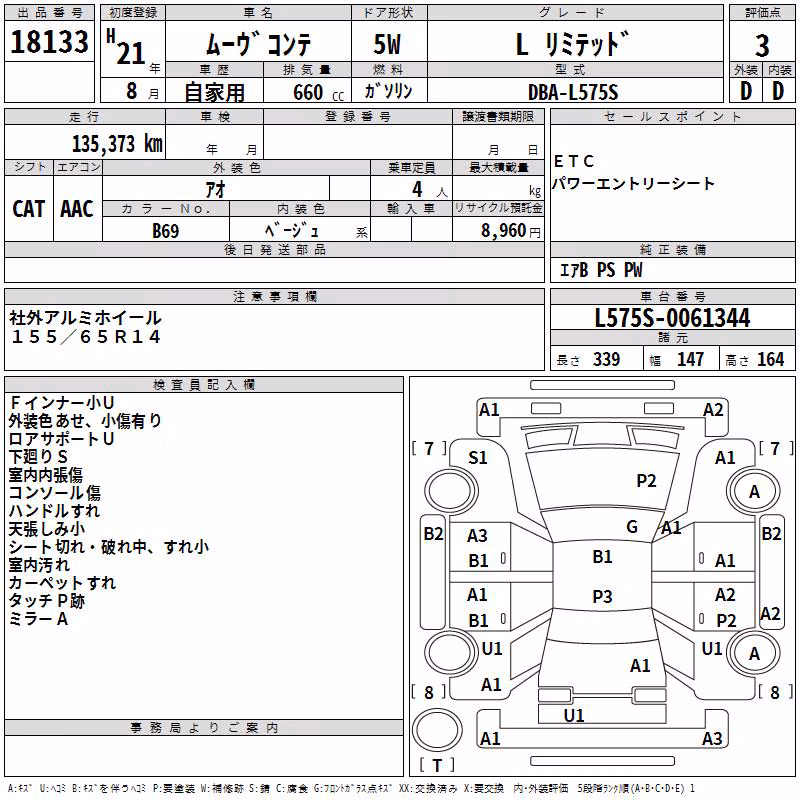 DAIHATSU MOVE CONTE