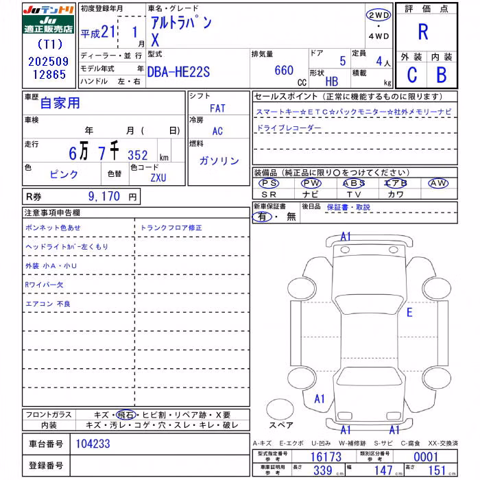 SUZUKI ALTO LAPIN