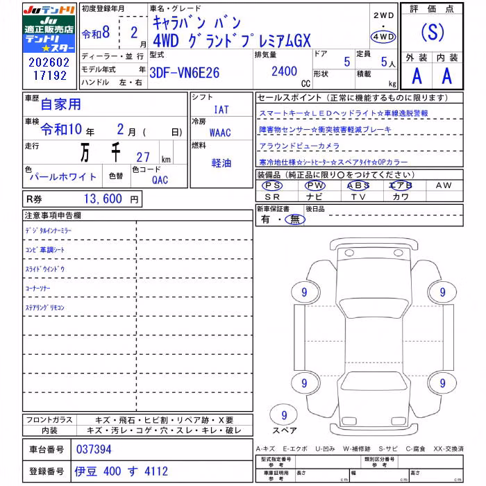 NISSAN CARAVAN