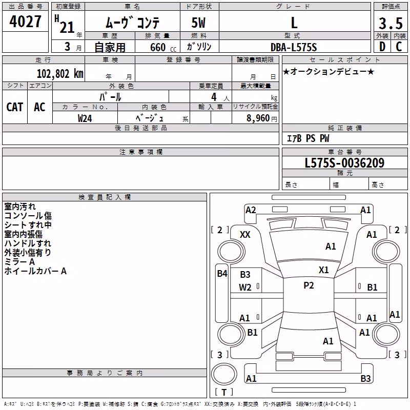 DAIHATSU MOVE CONTE