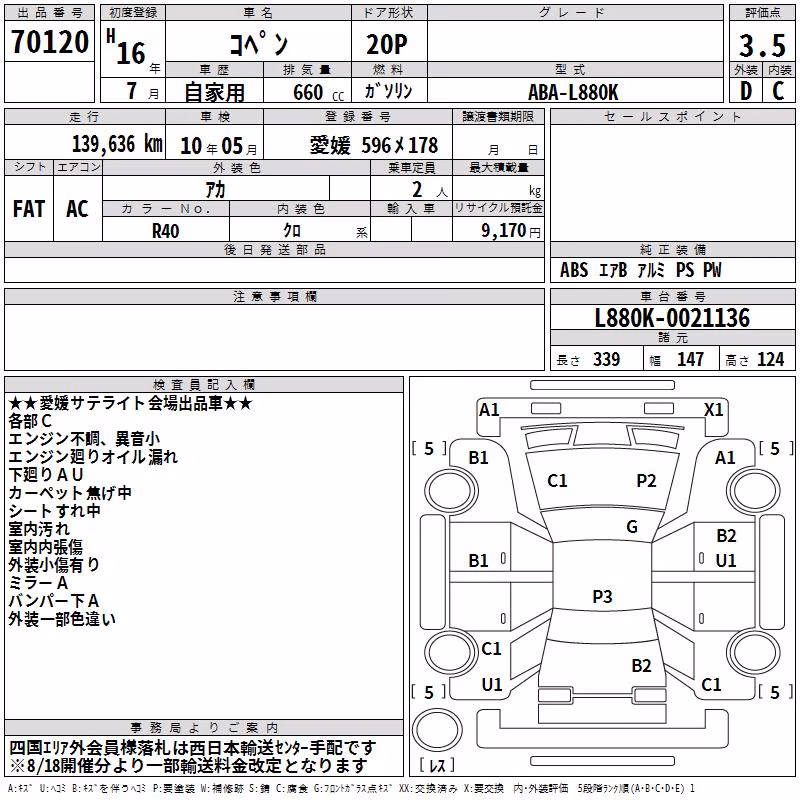 DAIHATSU COPEN