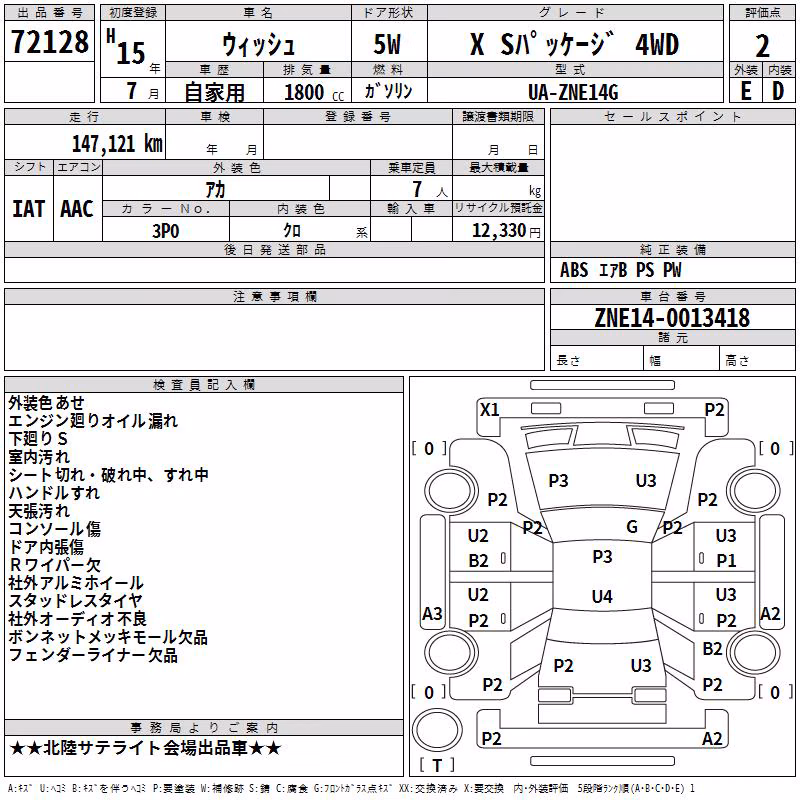 TOYOTA WISH
