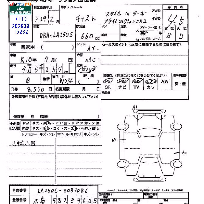 DAIHATSU CAST