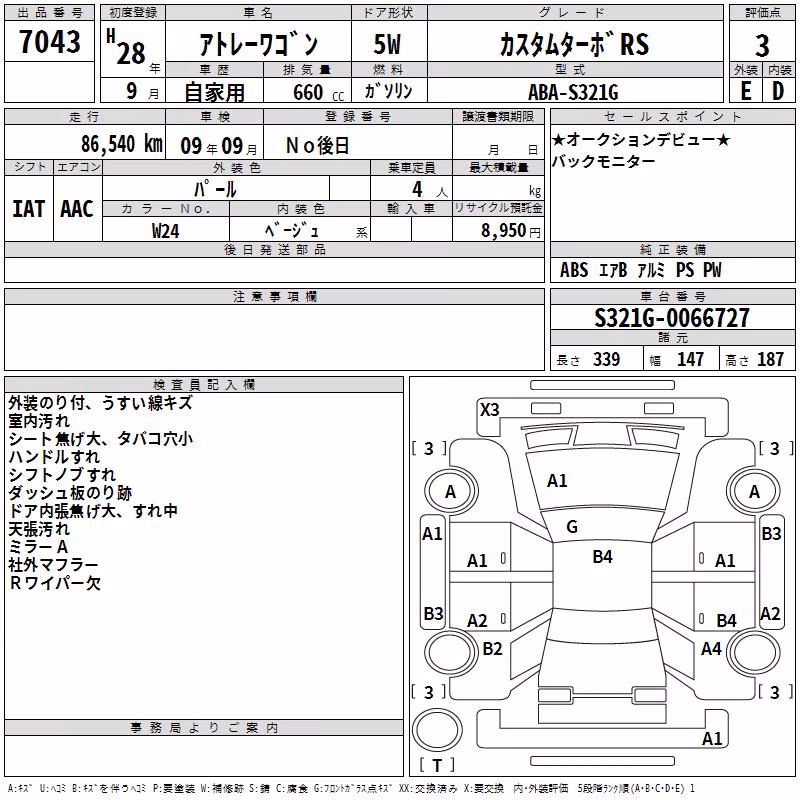 DAIHATSU ATRAI