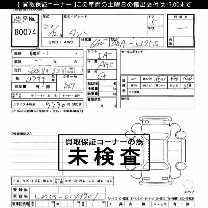 DAIHATSU TANTO