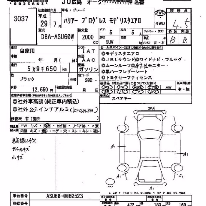 TOYOTA HARRIER