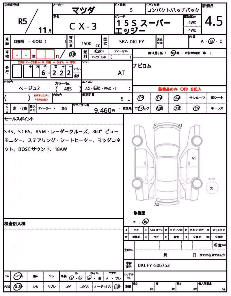 MAZDA CX-3