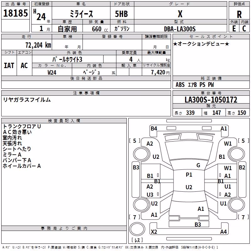 DAIHATSU MIRA E:S