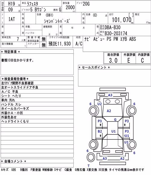 NISSAN LAFESTA