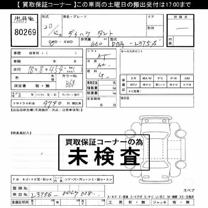 DAIHATSU TANTO