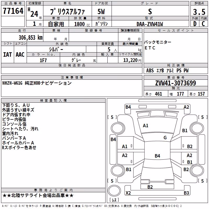 TOYOTA PRIUS ALPHA