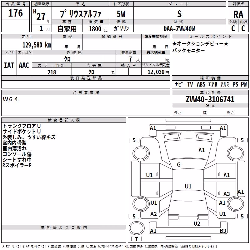 TOYOTA PRIUS ALPHA