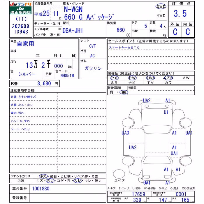 HONDA N-WGN