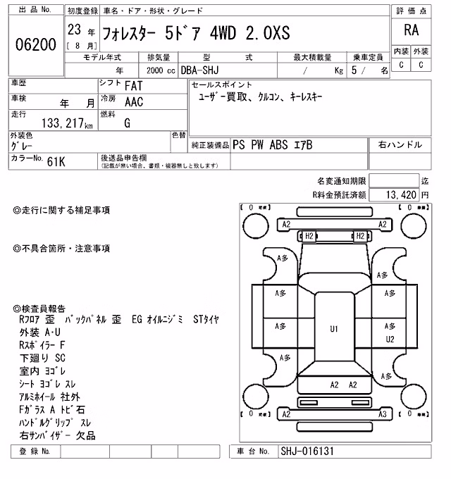 SUBARU FORESTER