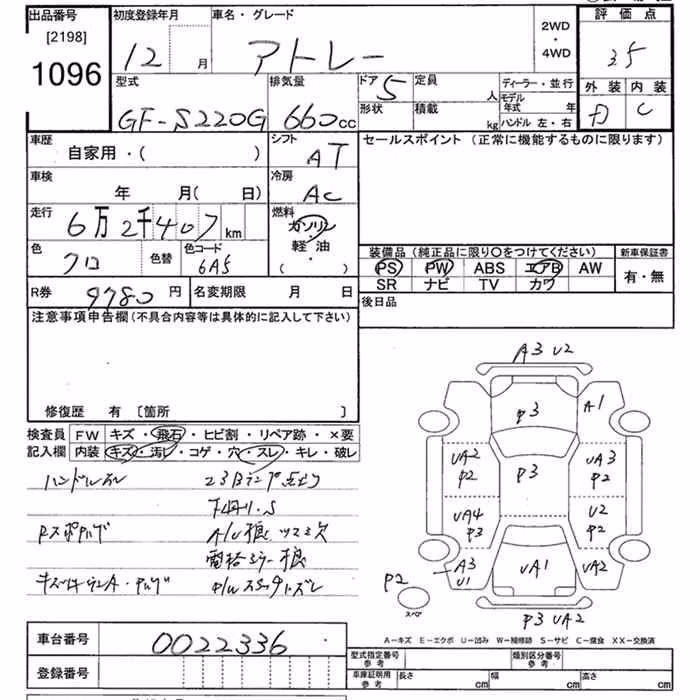 DAIHATSU ATRAI