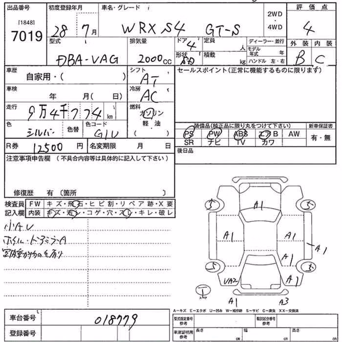 SUBARU IMPREZA WRX