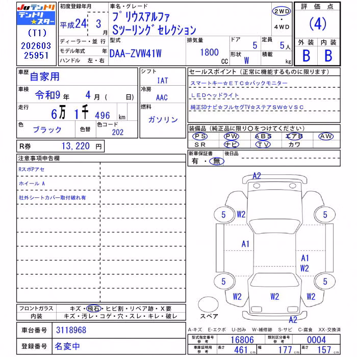 TOYOTA PRIUS ALPHA
