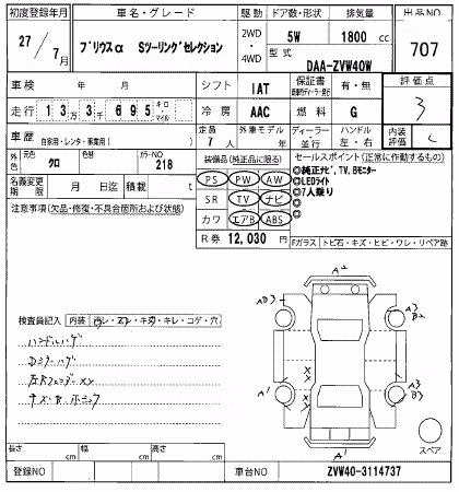 TOYOTA PRIUS ALPHA